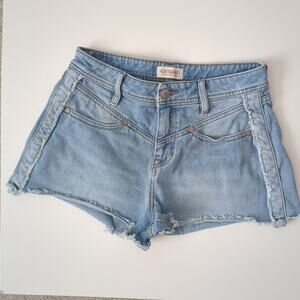 Shyanne Size 29 Denim Cut Off Jean Shorts Boho Western Country Cowgirl Festival